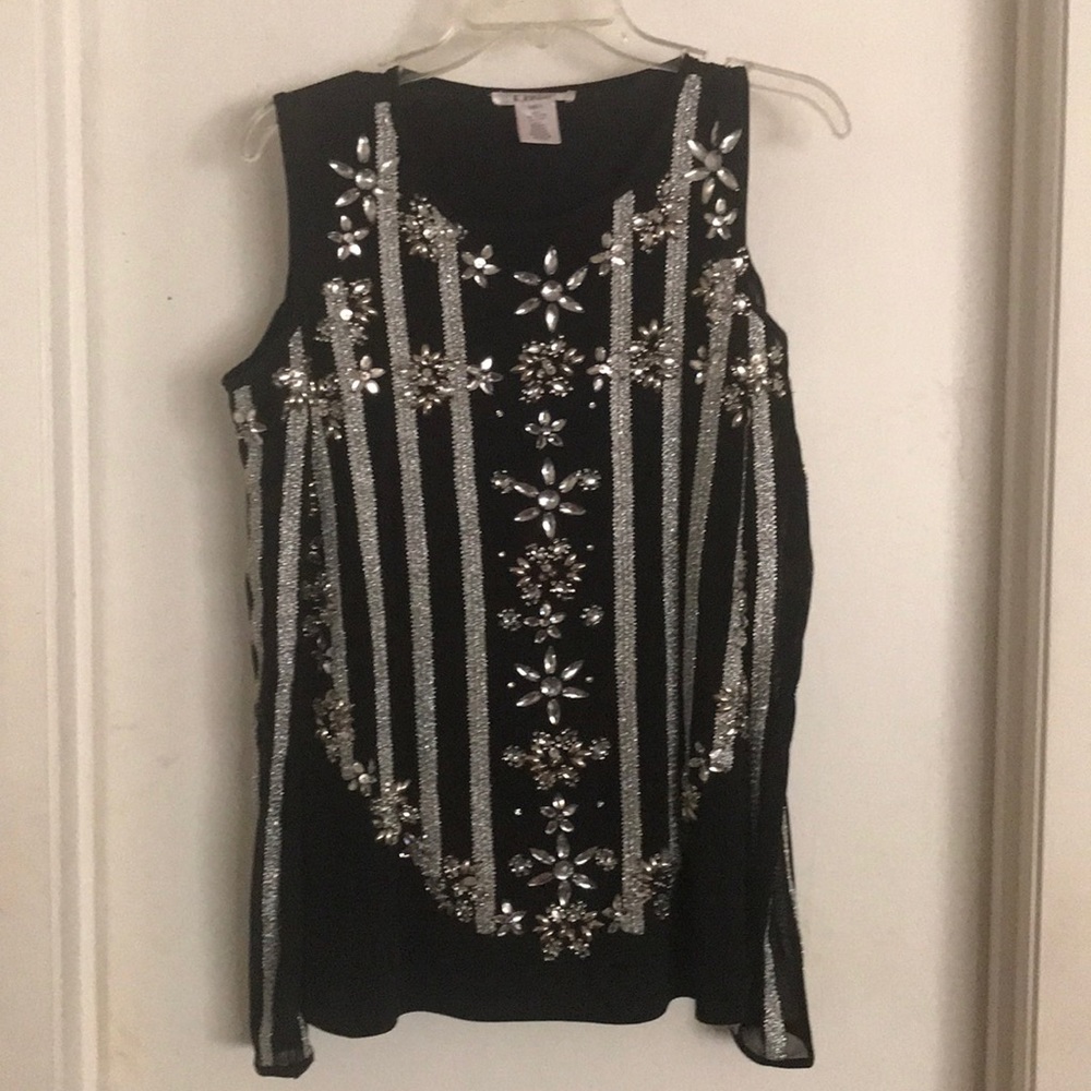 Starburst Cold Shoulder Top